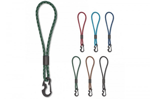 Polsband met karabijnhaak
