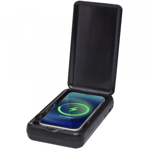 Nucleus UV-C sterilisatie box voor smartphones met 10.000 mAh draadloze powerbank