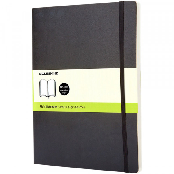 Classic XL softcover notitieboek - effen