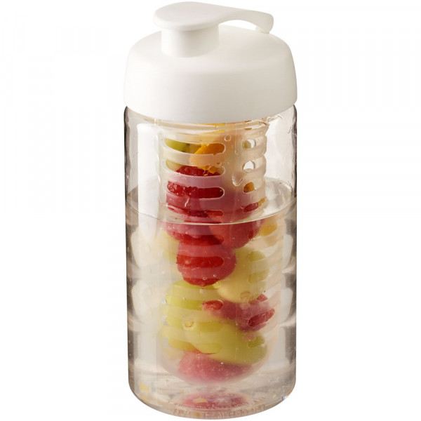 H2O Bop® 500 ml sportfles en infuser met flipcapdeksel