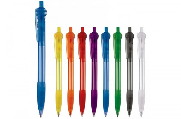 Balpen Cosmo grip transparant
