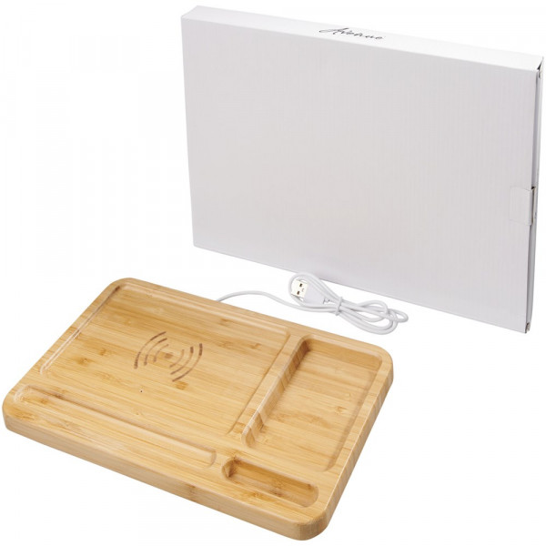 Frame draadloos oplaadbare bureau-organizer