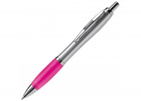 Zilver / Donker roze