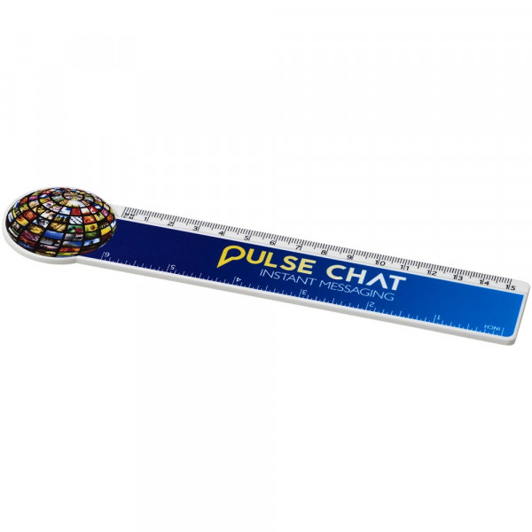 Loki 15 cm kunststof liniaal in cirkelvorm