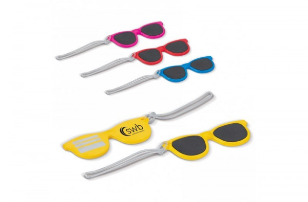 Bagagelabel zonnebril