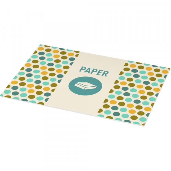 Desk-Mate® A3 bureauonderlegger met een omwikkelde omslag