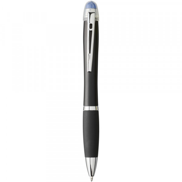 Nash balpen met lichtzwarte huls en met lichtgevende zwarte handgreep