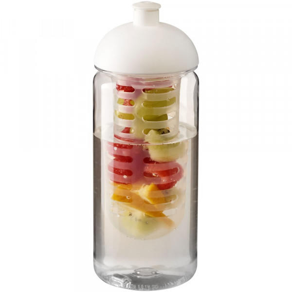 H2O Octave Tritan™ 600 ml bidon en infuser met koepeldeksel