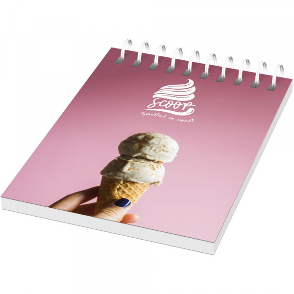 Desk-Mate® A7 wire-o notitieboek met PP-omslag